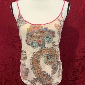 LUCKY Brand Paisley Camisole